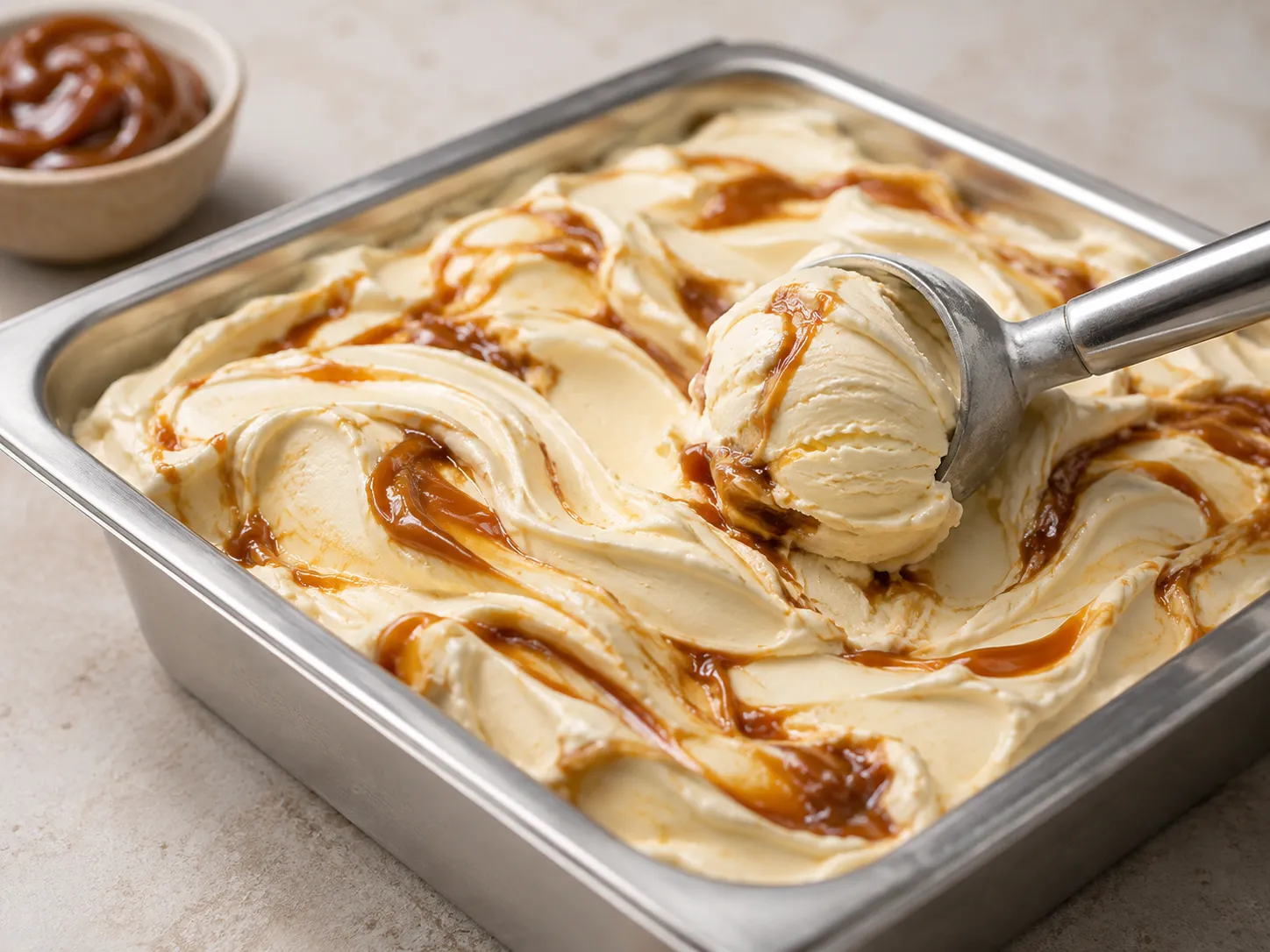 Crema con Dulce de Leche